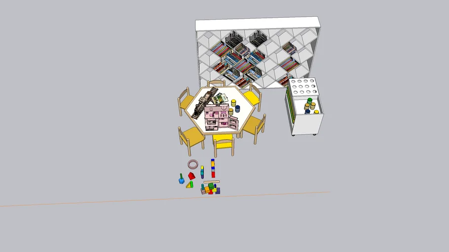 little kid play space