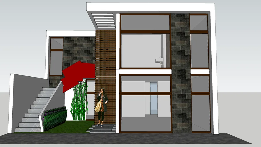 Proyecto Ampliación Fraccionamiento Diamante (San Andres Cholula, Puebla), (Modelo hecho por Ez Doos Arquitectura + Construccion)