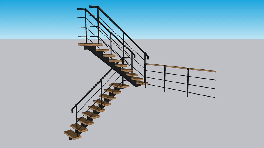 Minimalist, Modern, Simple Stair