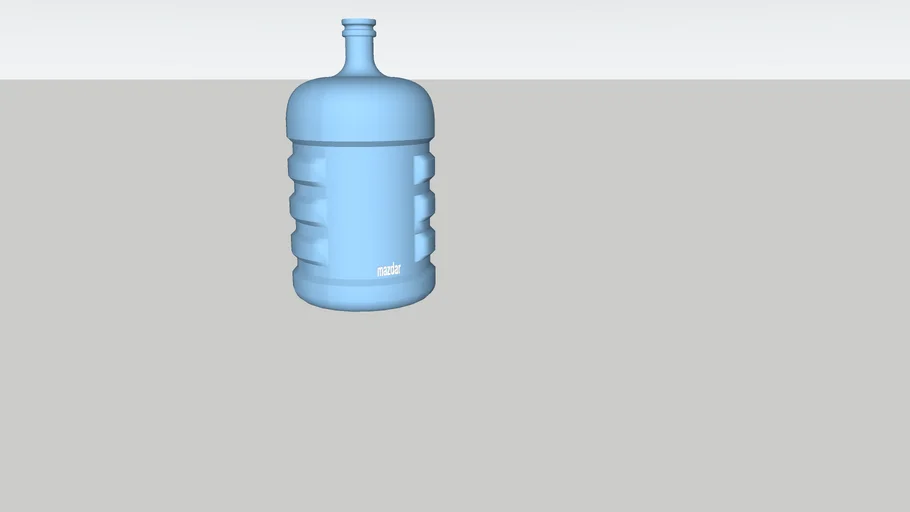 Botol Galon Aqua | 3D Warehouse