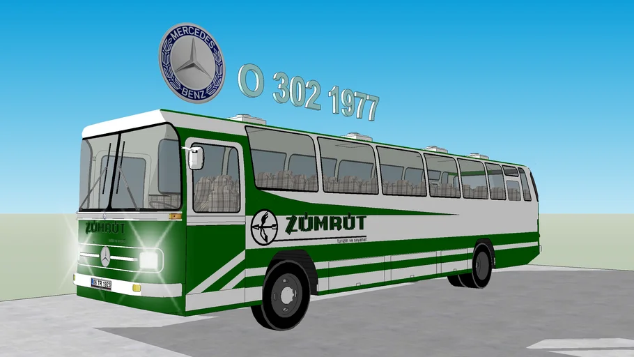 EFSANE MERCEDES O302 - 1977 TÜRKİYE