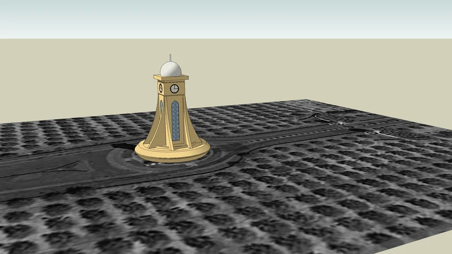 SQU - Sultan Qaboos University Entry Tower Oman