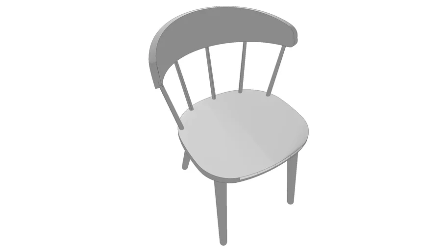 IKEA OMTÄNKSAM Chair, light gray