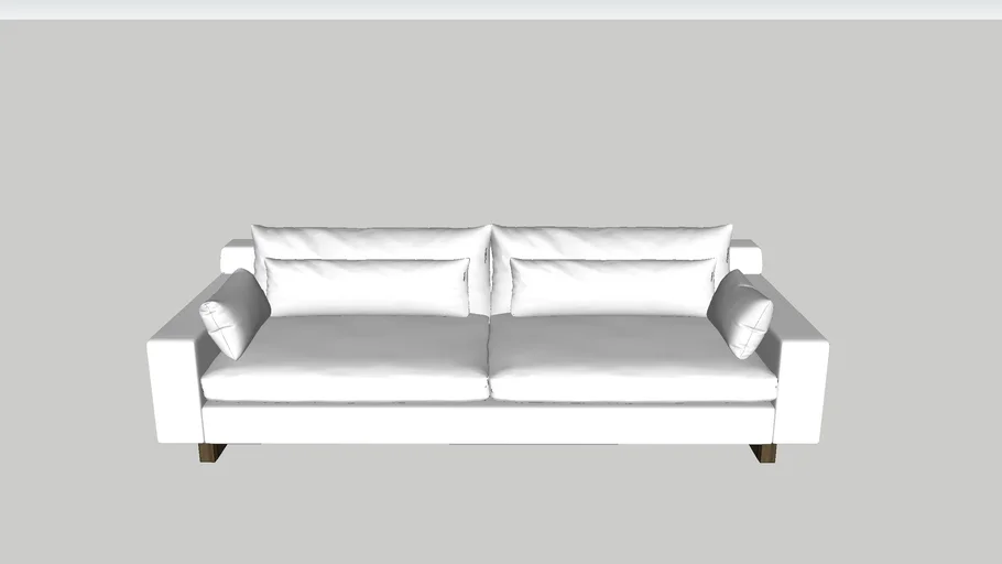 West Elm Harmony Sofa Extra Deep 104in