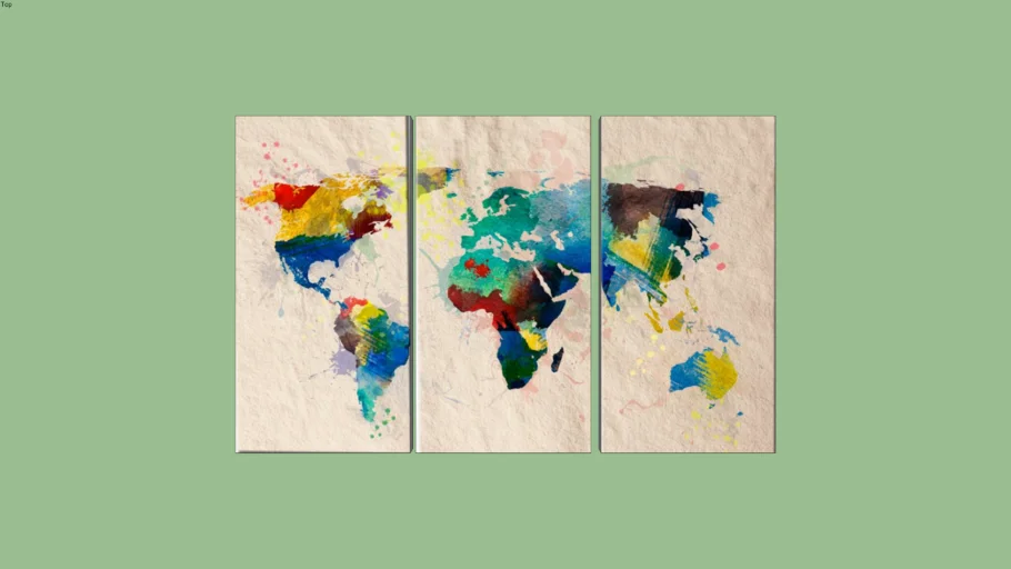 Cuadro Mundo