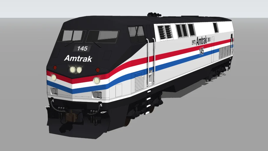 GE Genesis P42DC - Amtrak Phase III (1971-2011)