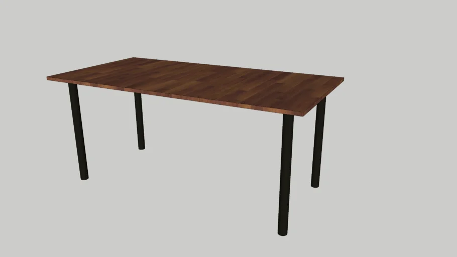 Rectangle table - groot | 3D Warehouse