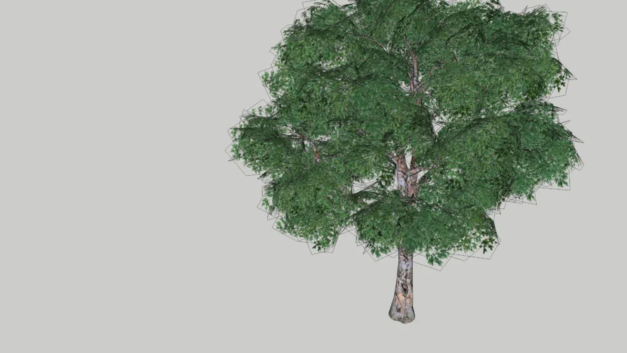low poly tree