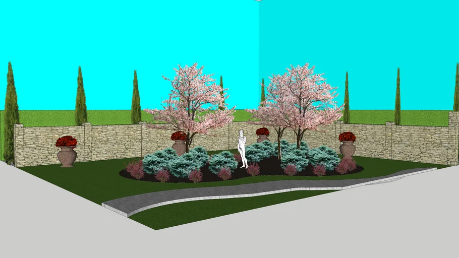 Landscaping Sample | 3D Warehouse