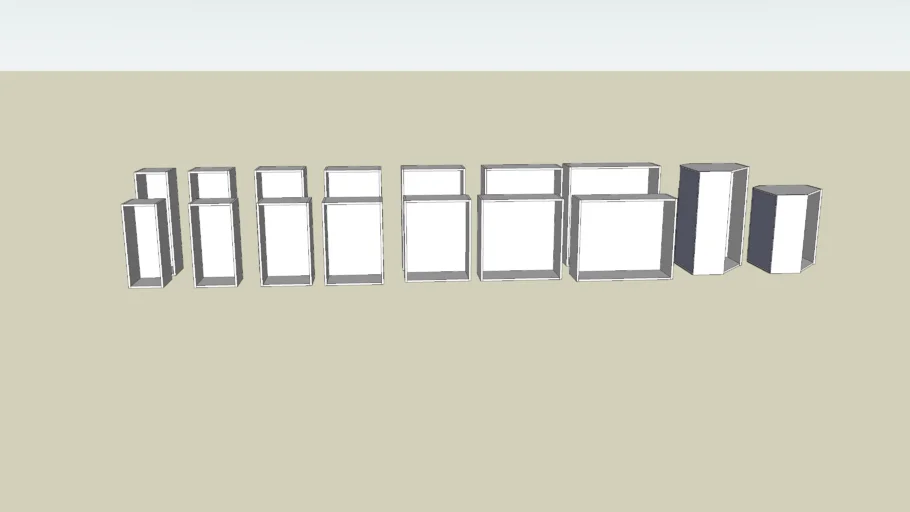 IKEA Akurum wall cabinets
