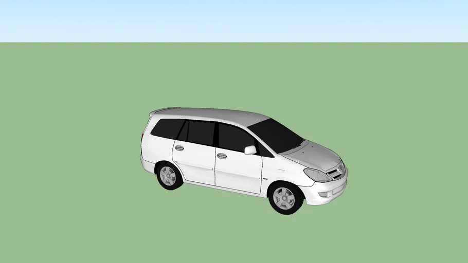 Toyota Innova(WHITE) | 3D Warehouse