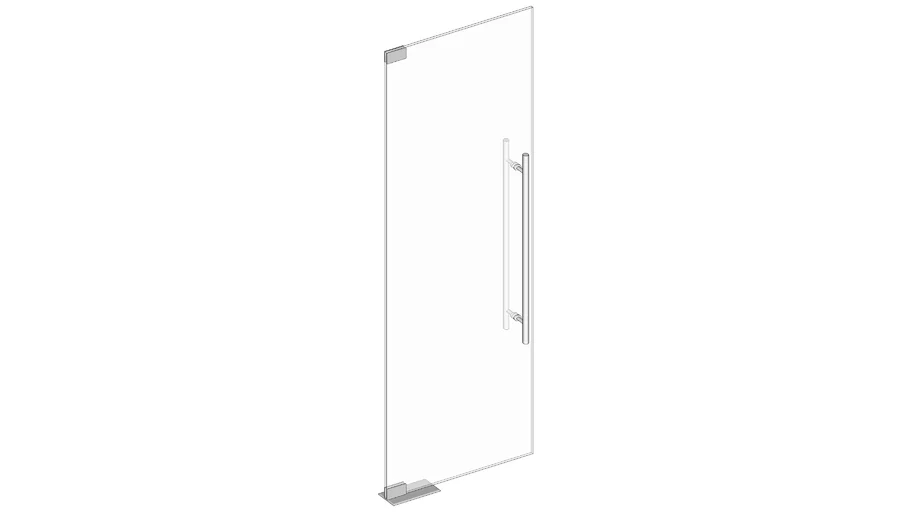 Glass door