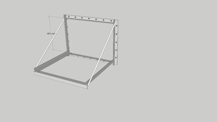 Window Type AC Mounting Bracket