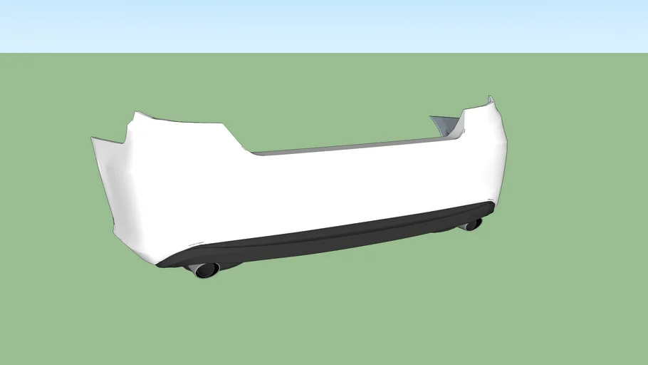 2015 Toyota Camry (rear bumper)