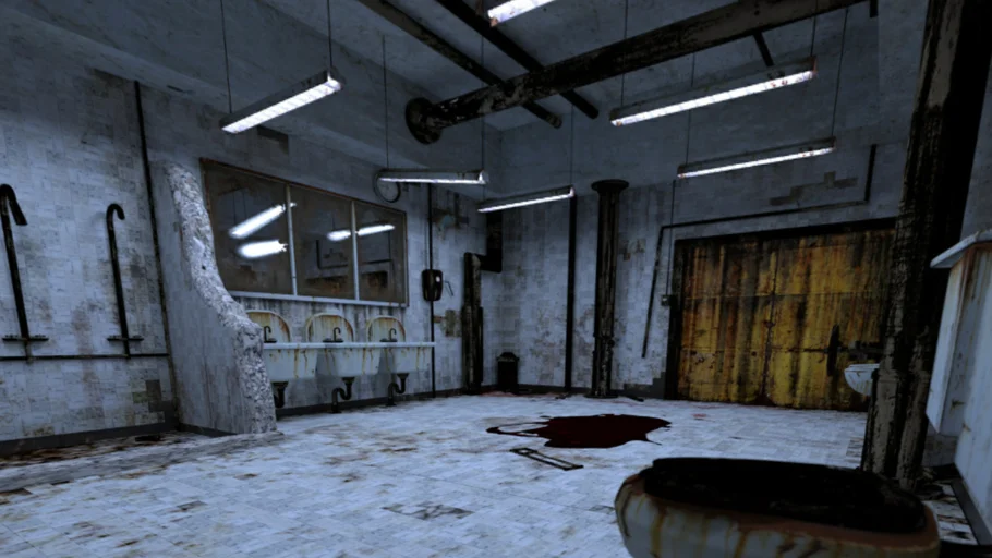 saw 1 bath room