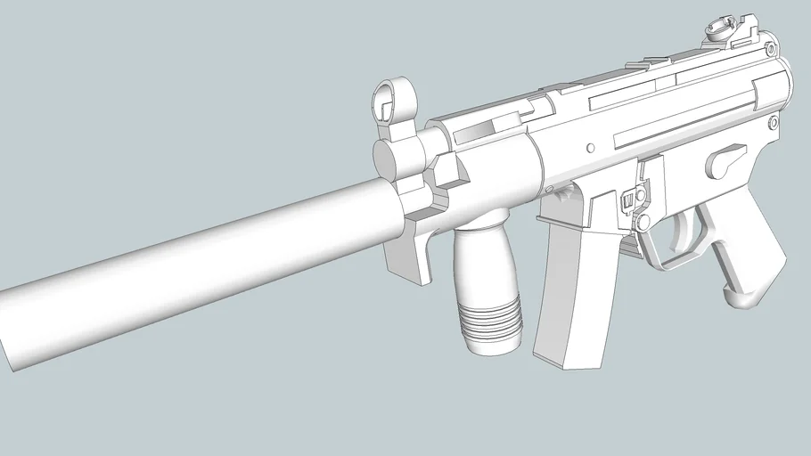 Heckler & Koch MP5K silenced
