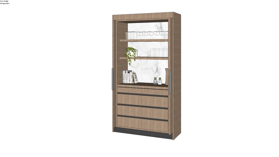 Mini bar Cabinet model by Pooh