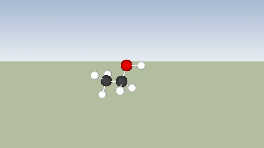Molécul d'éthanol