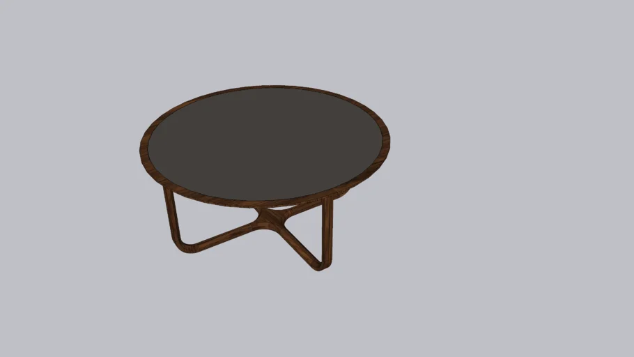 Mesa de Centro Irlanda Redonda - Essenza Móveis
