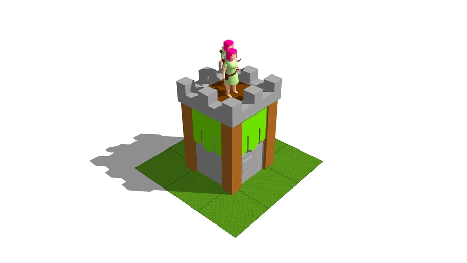 Archer Tower Level 6 - Clash  of Clans