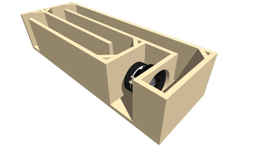 Sundown Audio SA-6.5 Subwoofer Inverted Transmission Line - 34 Hz