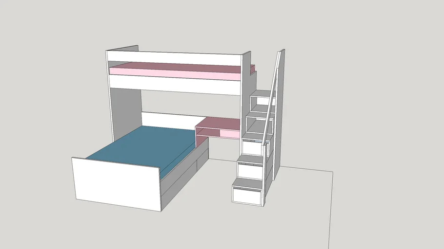 Children bunk bed