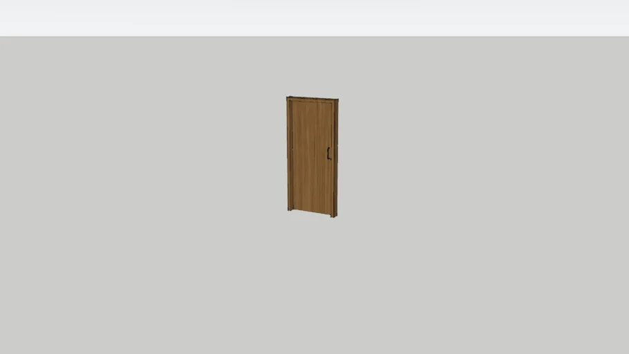 flush door