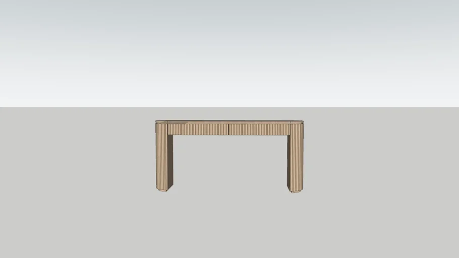 Byron Console Table With Drawers - RH