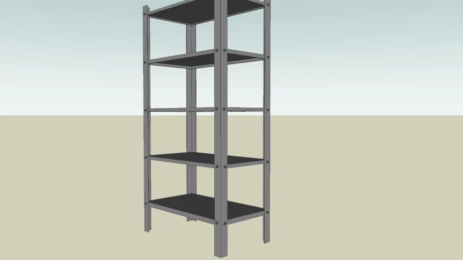 metal shelf