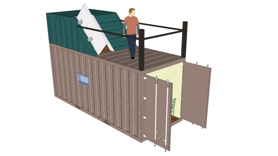 20 Foot Shipping Container Home