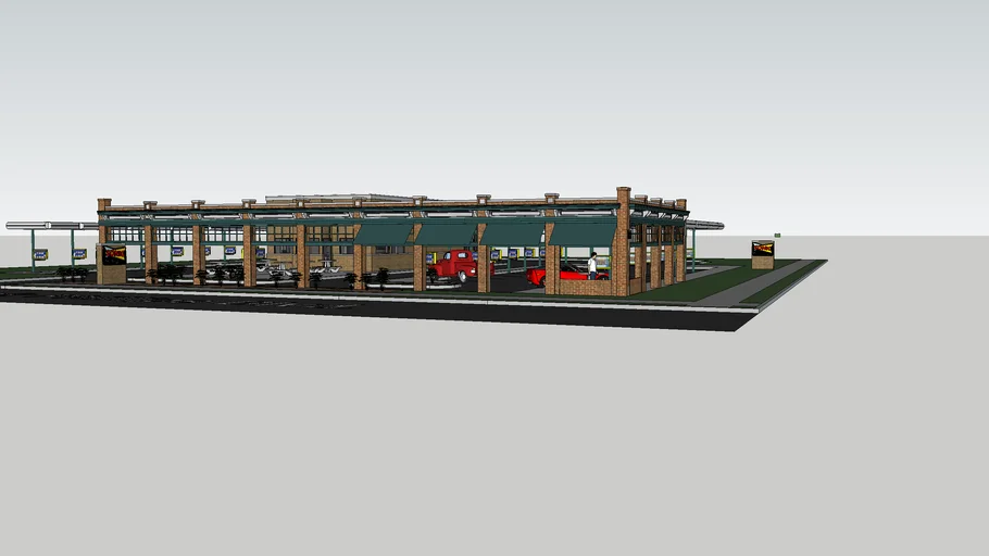 A Proposed Design for a Sonic Drive-in Bartlesville Oklahoma