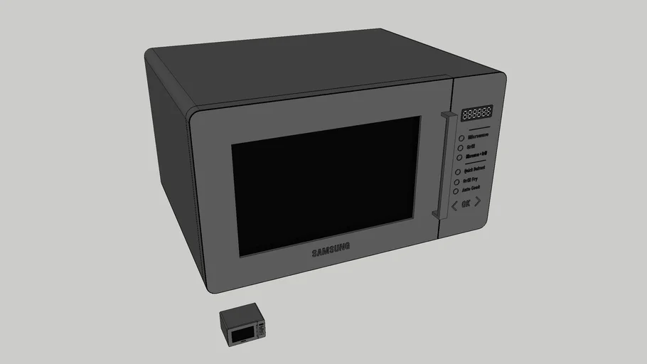 Samsung Grill Microwave Oven - MG23T5018CP