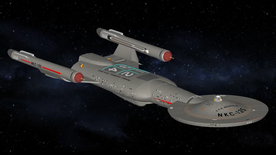 STAR TREK - U.S.S. BUCEPHALUS – Starfleet Freighter / Transport Vessel (2240)