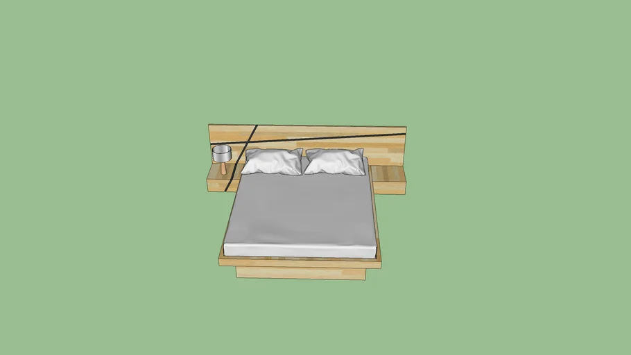 Bed with storage