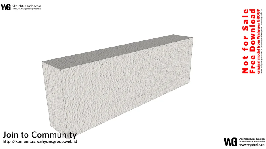 Bata Ringan Hebel 60cm 10cm 20cm