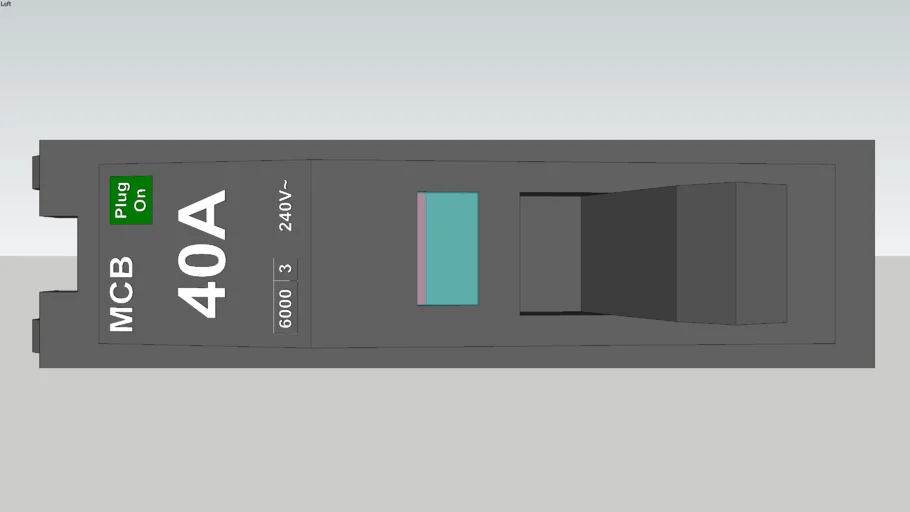 MCB 1P 40A