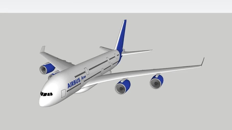 Airbus A380 | 3D Warehouse