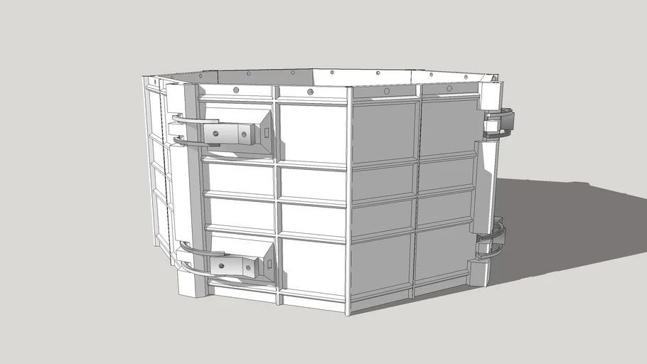 3D打印 陶瓷注浆模具围挡 3D Printing Ceramic Grouting Mould
