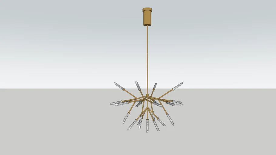 chandelier moderne