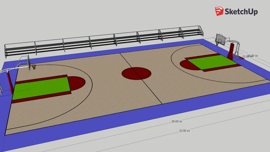 Cancha ejercicio clase