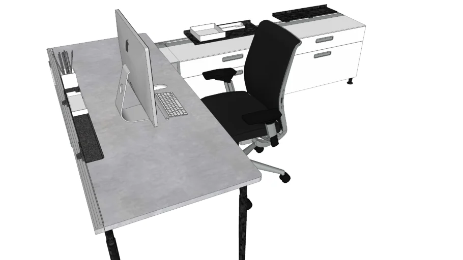 Office Desk - L Shape [Cousins]