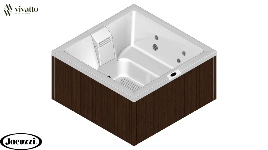 Spa J-170 170x170 cm (4 Pessoas) - Jacuzzi ®