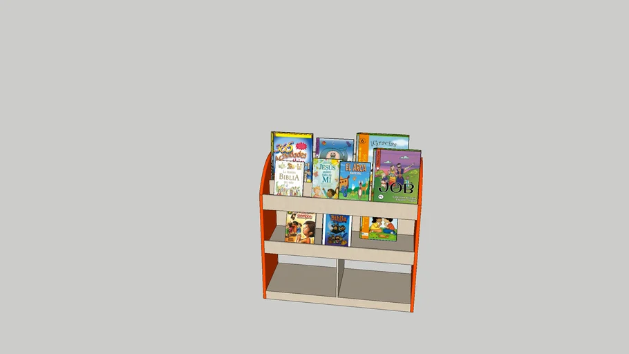 Estanteria para niños