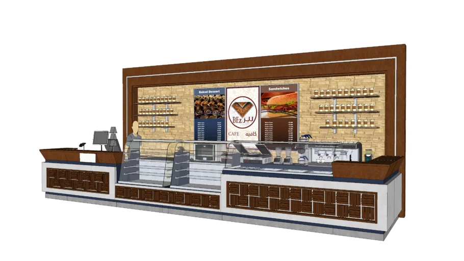 Restaurant Counter 3