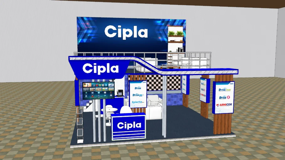 CIPLA Exhibition Booth _ AND EVENTS