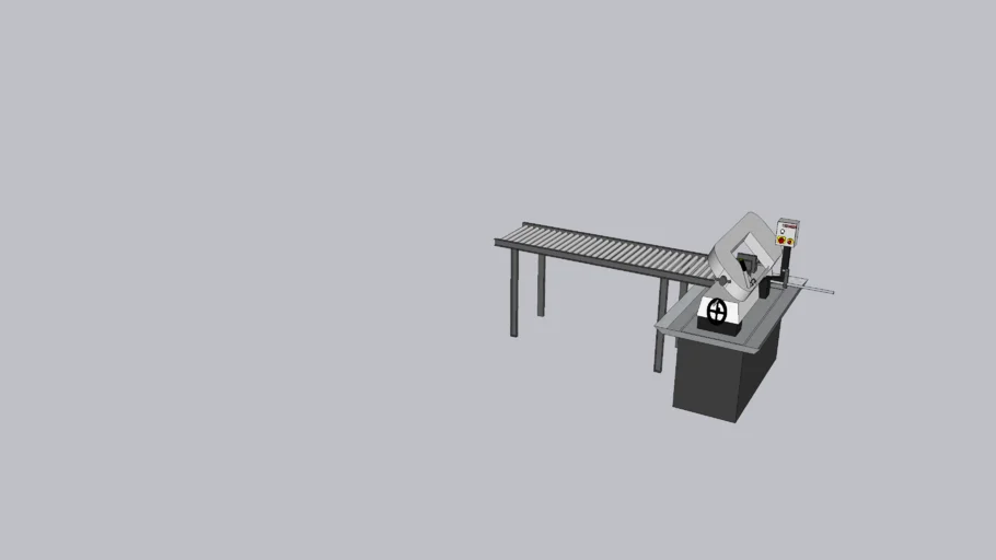 Metaal Bandzaag - Metal band saw