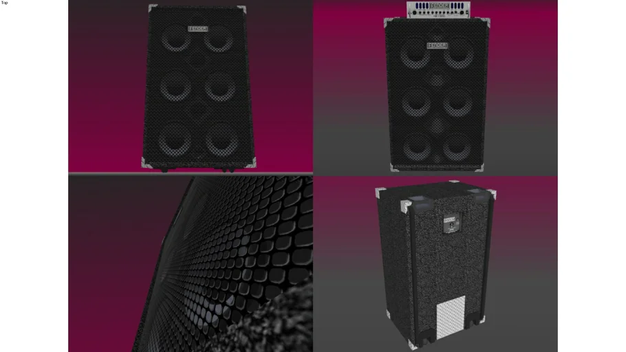 Fender 610 PRO 6x10 Bass Speaker Cabinet