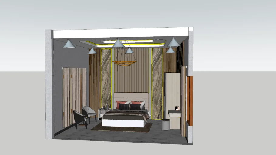 master bedroom luxury - kamar utama