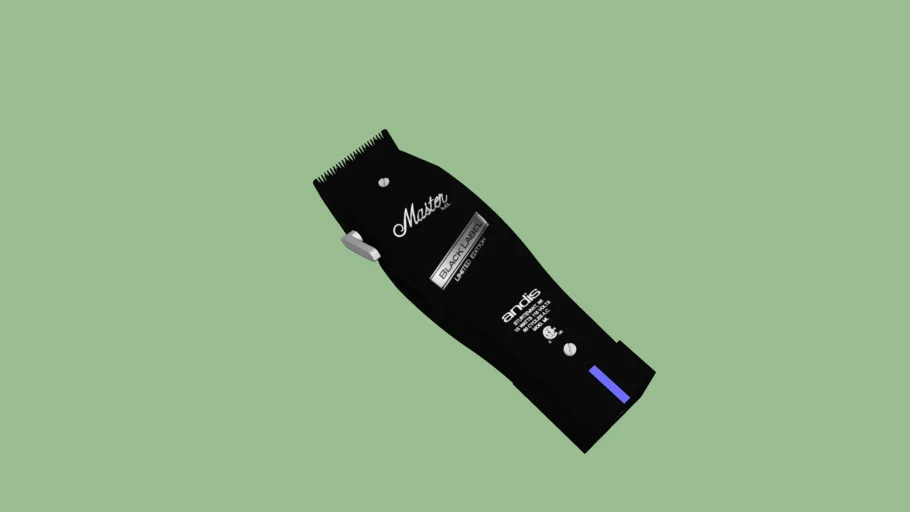 Hair clipper (Andis Master Cordless black edition fade)