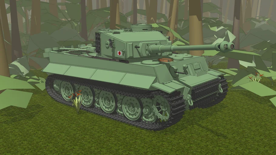 Japanese Tiger Heavy Tank No. VI